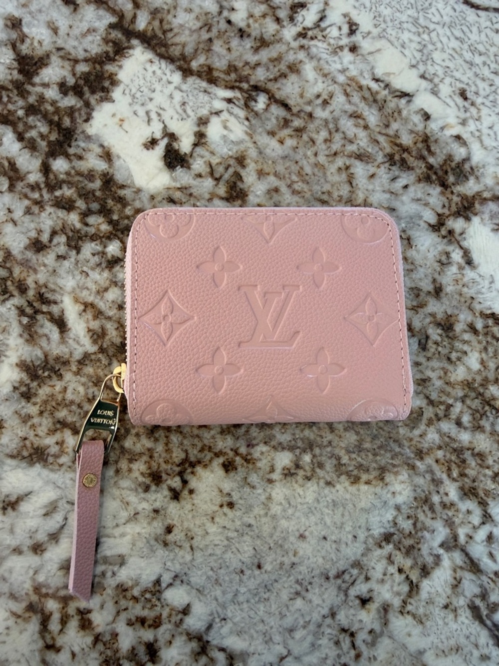 Light pink wallet